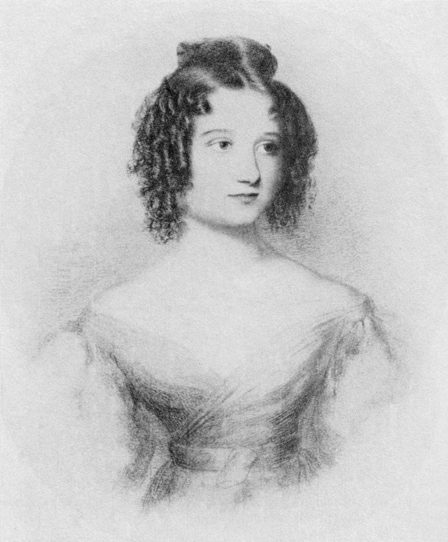 Ada Byron aged seventeen, 1832